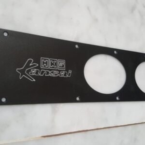 Difuser Bemper 8holes HKS Kansai Black - Silver