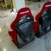 Racing Seat Bride Lowmax Red Carbon Black - Gambar 2