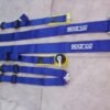 Seatbelt Spc New Model 6point Quick Release ( Black - Red - Blue ) - Gambar 3