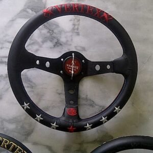 Steer Vertex original leather ( red - black - yelow )