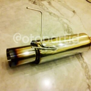 Muffler HKS Titanium bolt on Honda Jazz GE8 RS