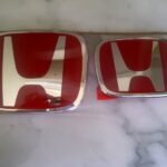 Red Emblem Honda ( Very Good Quality )