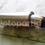Muffler JS Racing Titanium Inlet 2inch