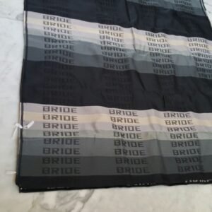 Bahan Bride Gradasi Hitam