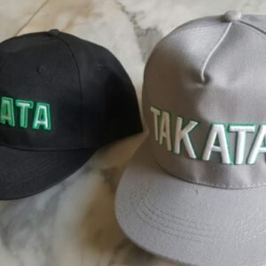 Topi model Takata ( black - grey )