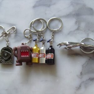 Keychain Rotary - Domo - NOS - Jaguar - Muffler Carbon