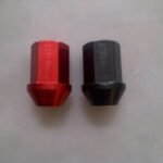 Nuts Enkei ( Black - Red ) 20pcs