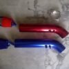 Intake Open Filter Panjang Universal ( Silver - Blue - Red ) - Gambar 3