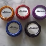 Oil Cap JS Racing ( Red - Blue - Black - Purple - Gold )