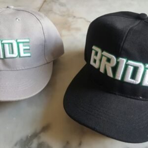 Topi model Bride ( black - grey )