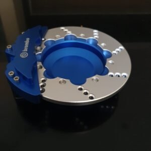 Asbak Model Big Brake Kit biru - silver