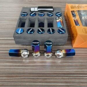 Nuts Rays Panjang Titanium bahan Baja