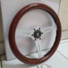 Steer Nardi tipe Classic Wood Chrome - Gambar 2