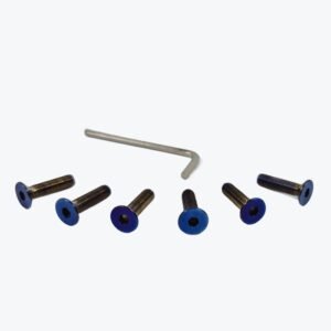Baut Steer Titanium kepala flat
